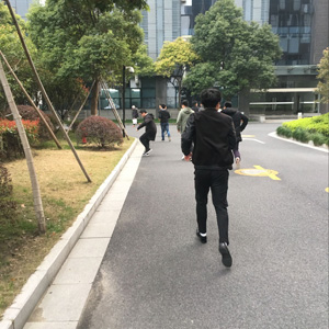 米科員工集體鍛煉 米科員工集體鍛煉