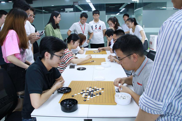 五子棋比賽現場 五子棋比賽現場