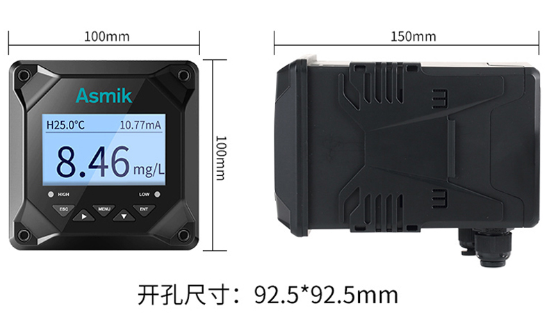MIK-DM2800溶解氧在線分析儀尺寸 MIK-DM2800溶解氧在線分析儀尺寸